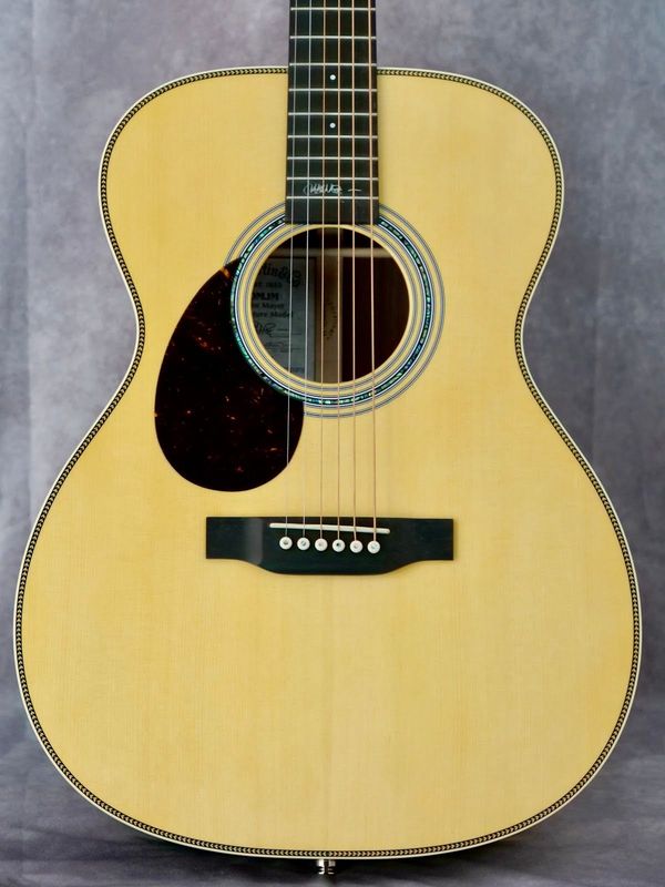Martin OMJM John Mayer Signature Sitka/Indian Rosewood #374 left handed acoustic guitar