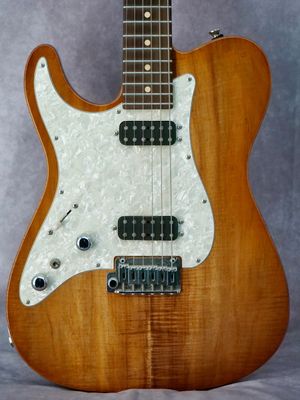 2011 Anderson Mongrel Koa left handed electric guitar