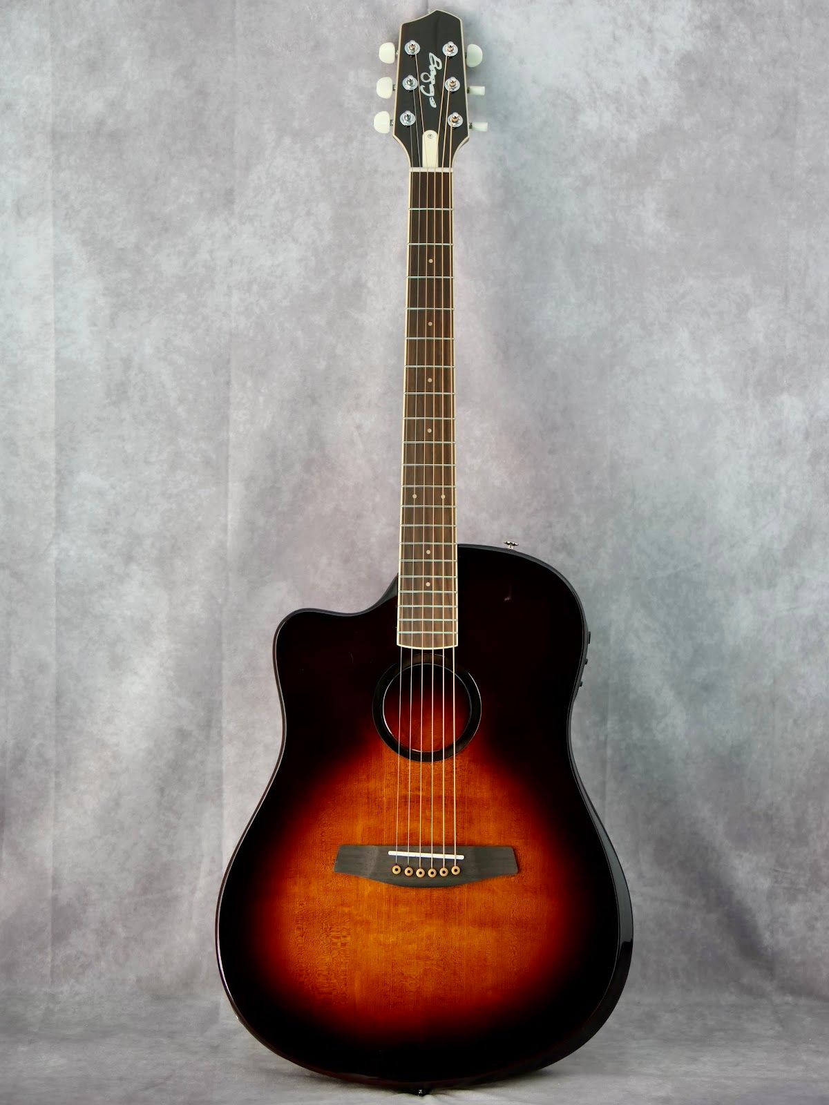 LR Baggs AEG-1 Sunburst #408 left handed acoustic/electric guitar