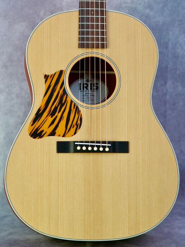 Custom Iris OG Natural Torrified Adirondack/Padauk #635 left handed acoustic guitar