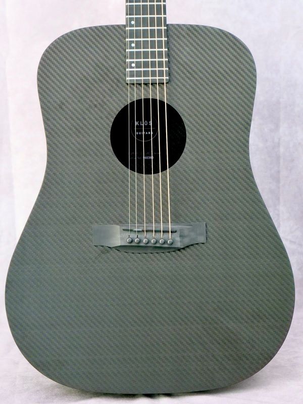 Klos all Carbon Fiber Dreadnought #386 left handed acoustic guitar