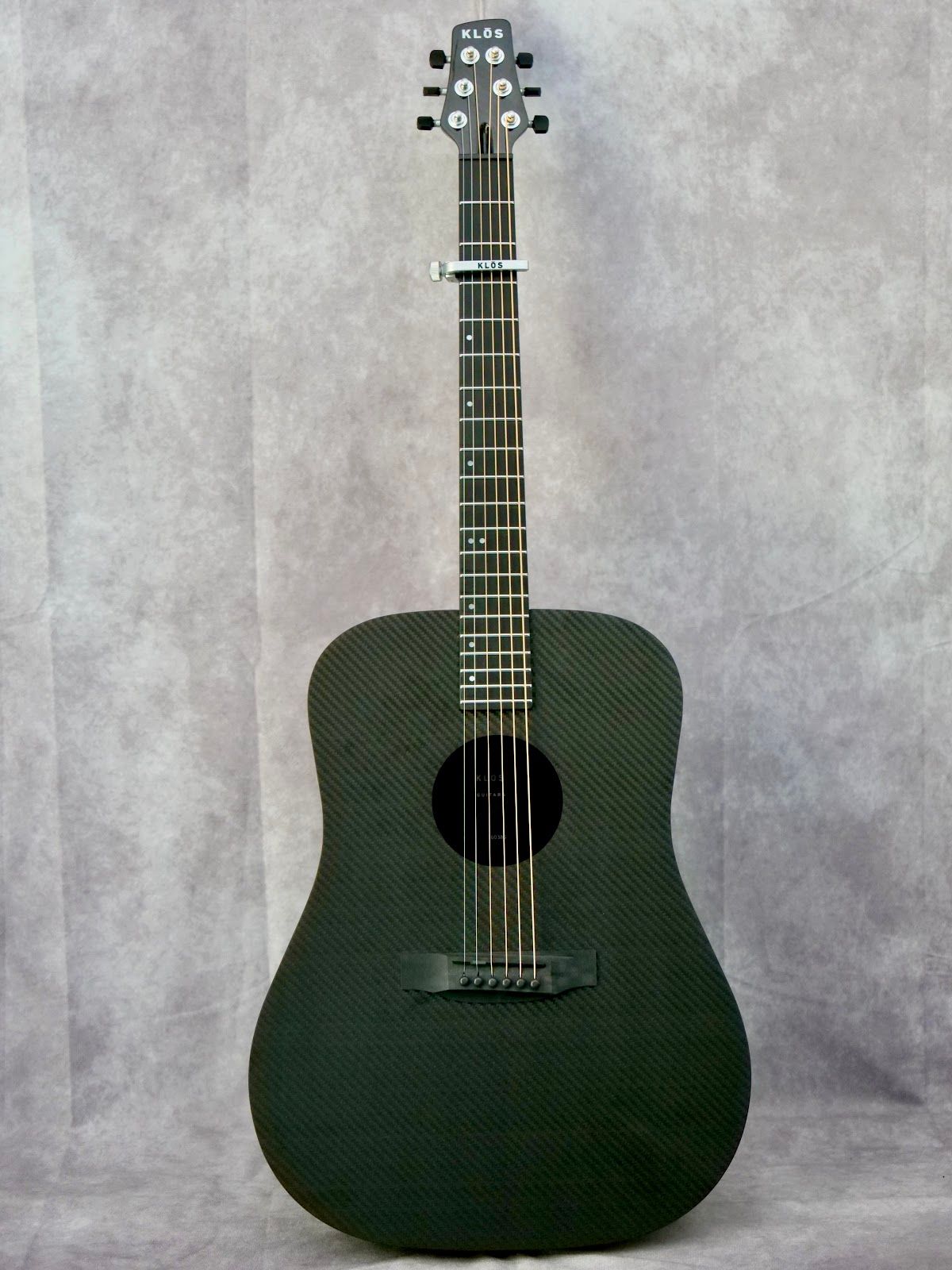 Klos all Carbon Fiber Dreadnought #386 left handed acoustic guitar