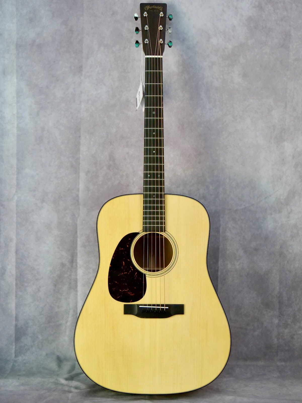 Martin Custom Shop D18 Adirondack/Mahogany #444 left handed acoustic guitar