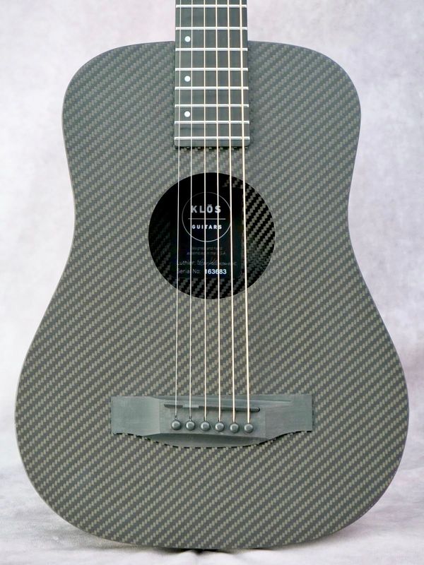 Klos All Carbon Fiber Travel guitar #683 left handed acoustic guitar