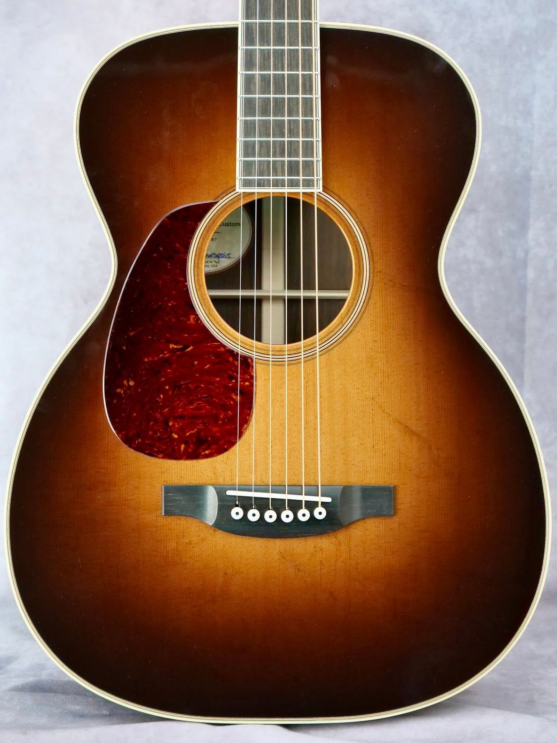 Bourgeois Bourgeois "The Coupe" 00-12 Bearclaw Torrified Sitka/Brazilian Rosewood #287 left handed acoustic guitar