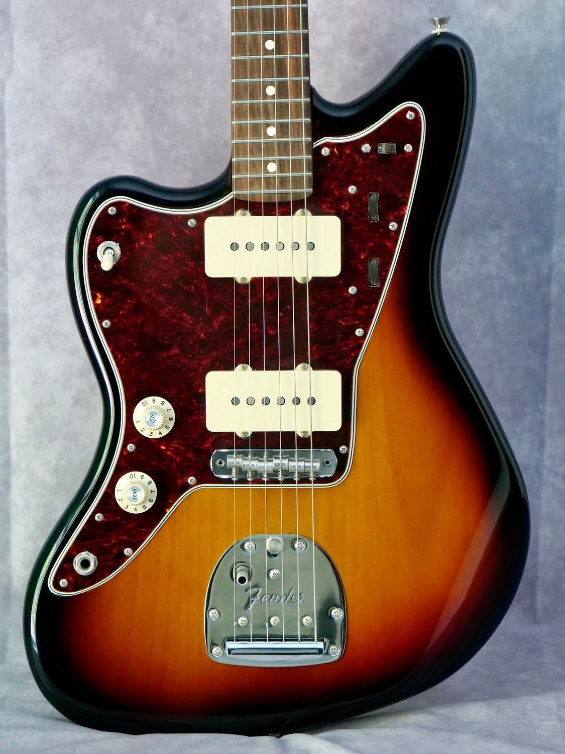 2021 Fender American professional II Jazzmaster 3 Tone Burst #609 left handed electric guitar