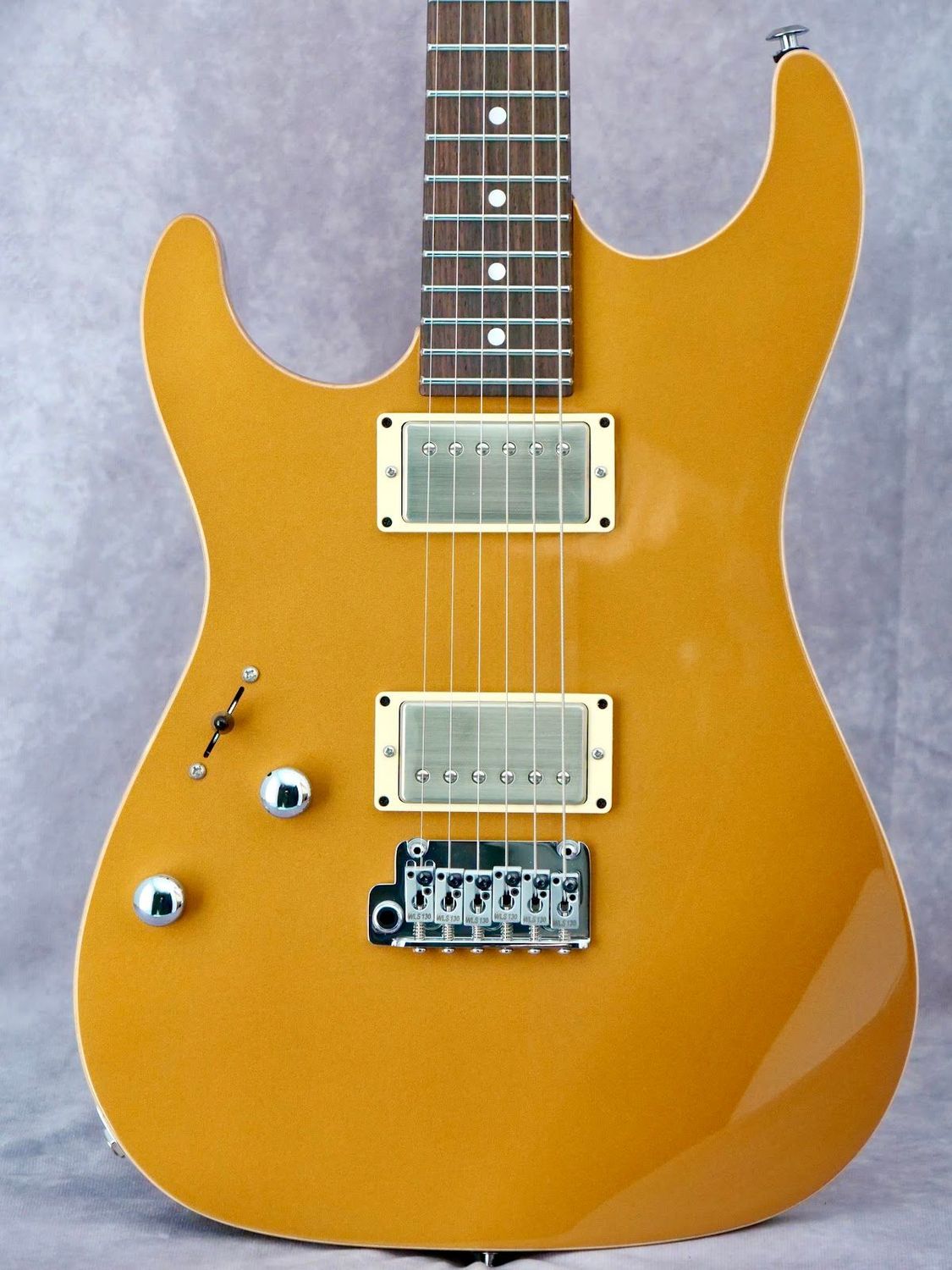 Suhr Pete Thorn Standard Signature HH Gold #457 left handed electric guitar