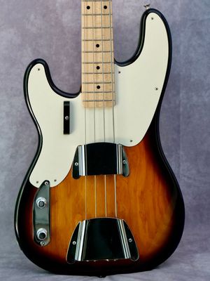 2018 Fender Custom Shop 55 P Bass 3 Tone Burst #944 left handed electric bass guitar