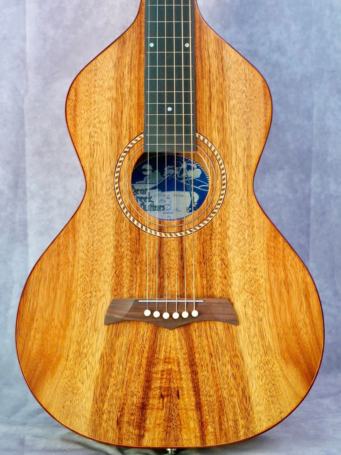 2020 Bear Creek Weissenborn MK all Koa #000 left handed acoustic/electric lap steel guitar 2020 Bear Creek Weissenborn MK all Koa #000 left handed acoustic/electric lap steel guitar