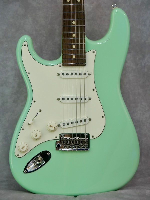 2014 Suhr Classic S Surf Green #866 left handed electric guitar
