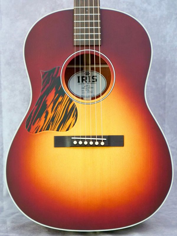 Iris Custom OG Torrified Adirondack/Padauk #715 left handed acoustic guitar