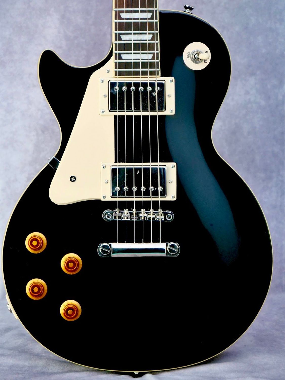 2015 Epiphone Les Paul Standard Black #157 left handed electric guitar 2015 Epiphone Les Paul Standard Black #157 left handed electric guitar
