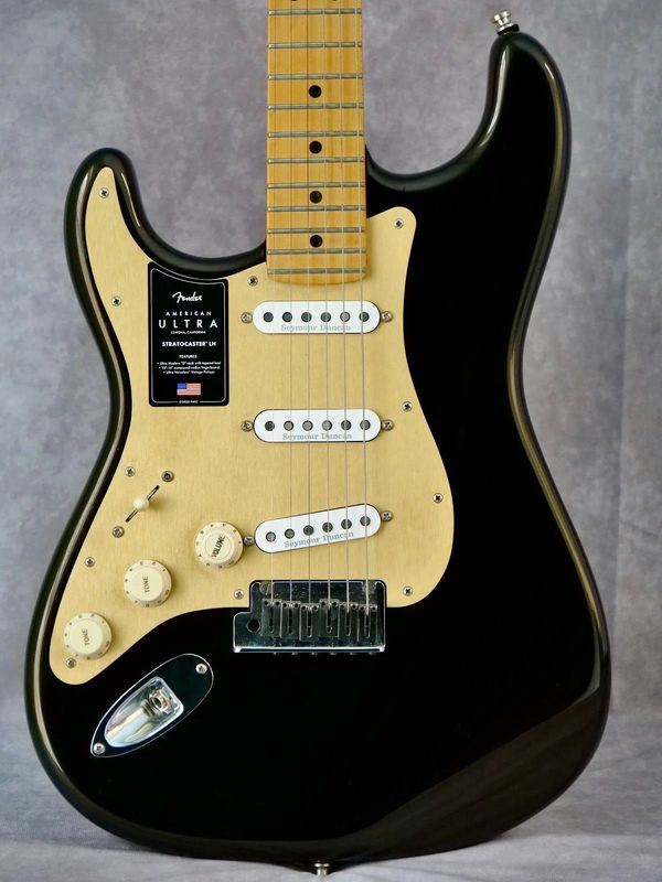 2021 Fender American Ultra Stratocaster Texas Tea #329 left handed electric guitar