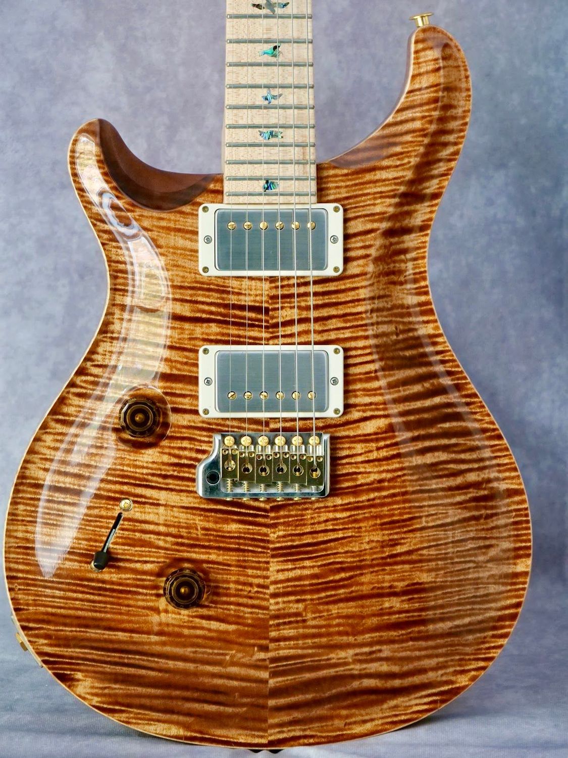 2024 PRS Custom 24 Wood Library Copperhead #856 left handed electric guitar 2024 PRS Custom 24 Wood Library Copperhead #856 left handed electric guitar