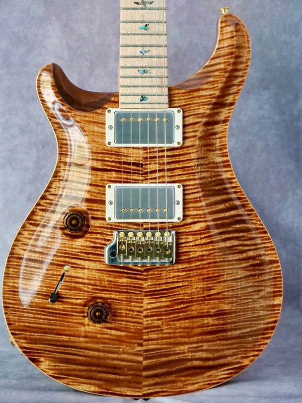 2024 PRS Custom 24 Wood Library Copperhead #856 left handed electric guitar
