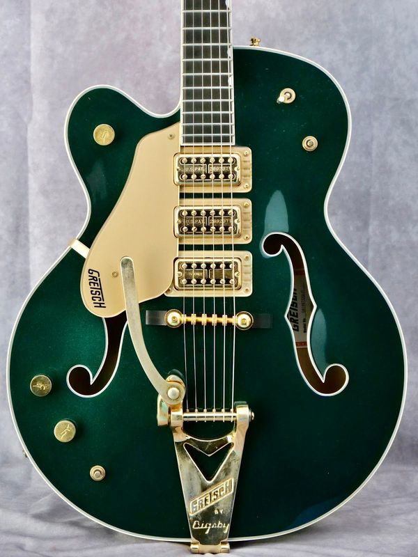 2004 Gretsch 6196 Country Club Cadillac Green #499 left handed electric guitar