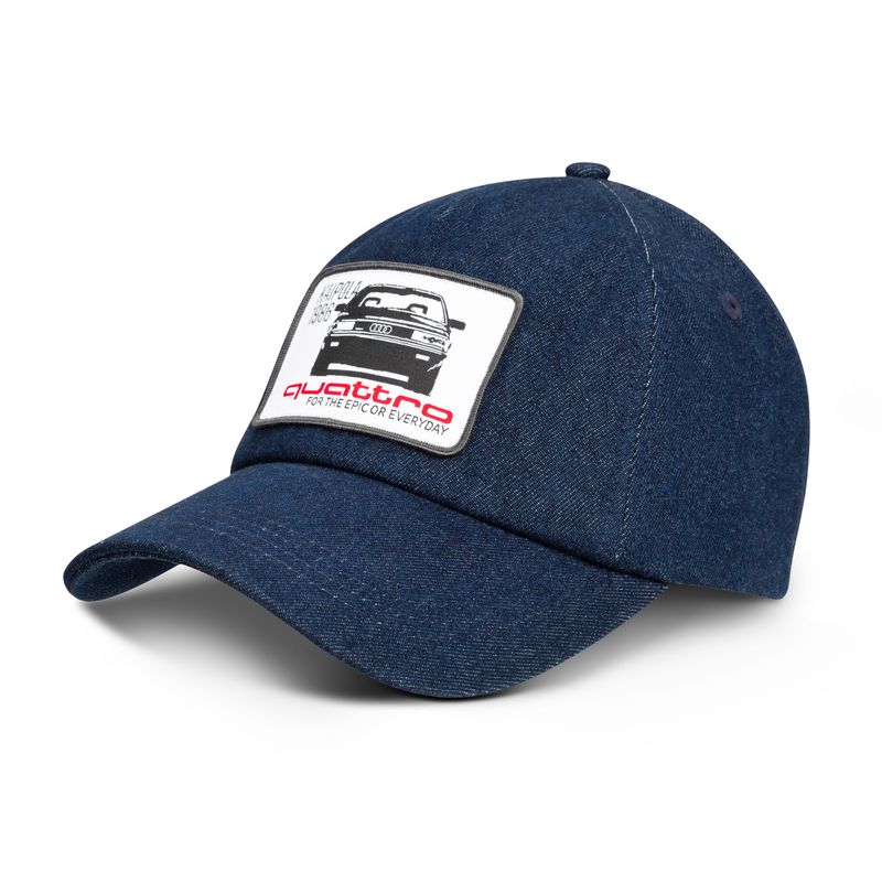 Cap Audi Kaipola '86 blau Jeans Denim