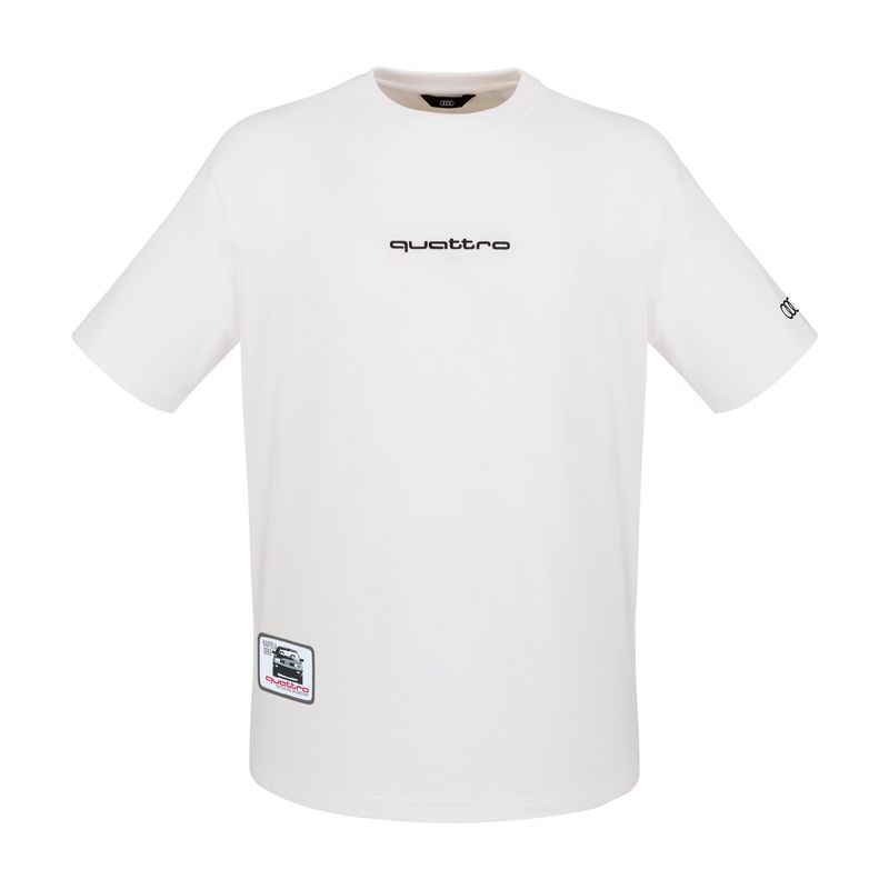 Audi T-Shirt Kaipola '86 , weiß, unisex