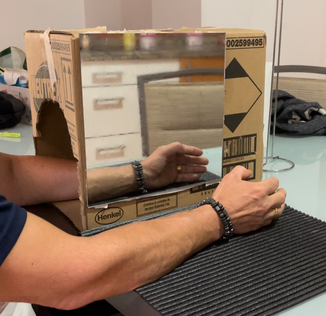 Caja espejo