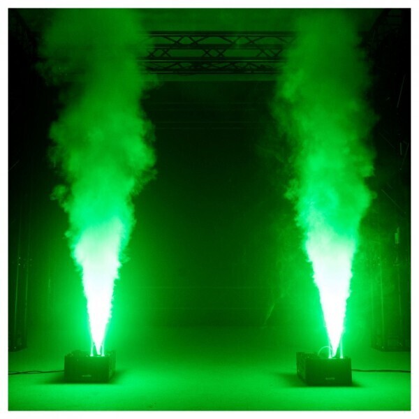 2x Vertical Fog Machines