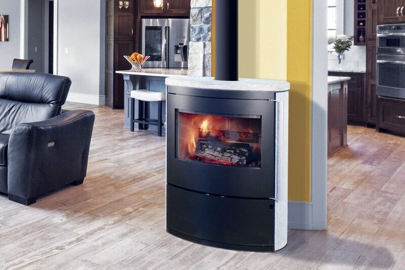 Poêle à bois FONTE FLAMME : modèle Bombay
