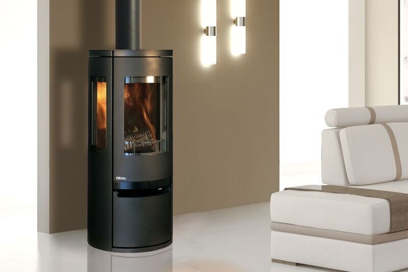 Poêle à bois FONTE FLAMME : modèle Soro