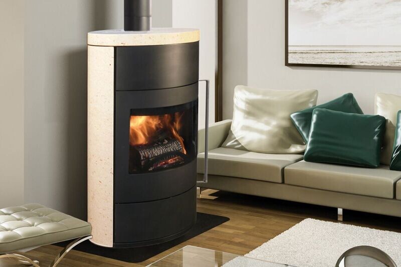 Poêle à bois FONTE FLAMME : modèle Fifiti