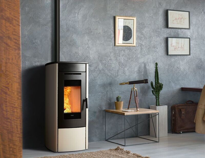 Poêle à granulés KLOVER : modèle Soft 100