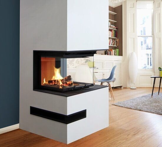 Foyer fermé TURBO FONTE : modèle Sigma 75 3V