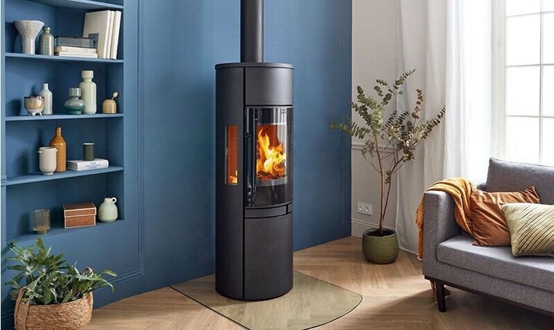Poêle à bois TURBO FONTE : modèle Jazz XL CV