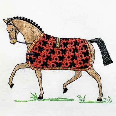 Лошади дизайны вышивки