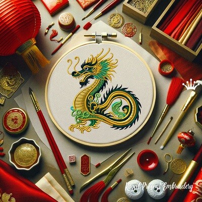 Традиционный китайский Дракон - 3 размера