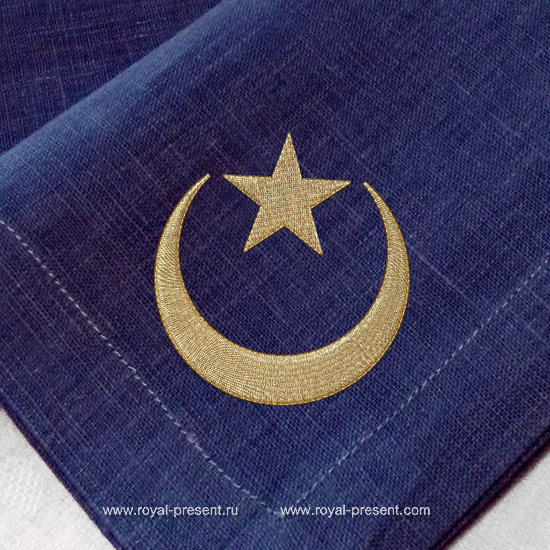 Дизайн для машинной вышивки Ислам