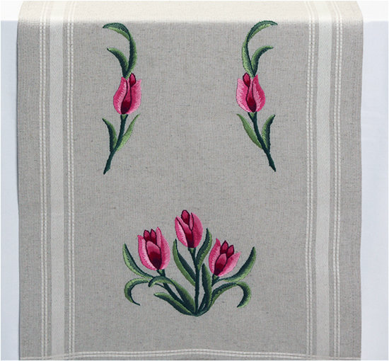 Дизайны для машинной вышивки Тюльпаны