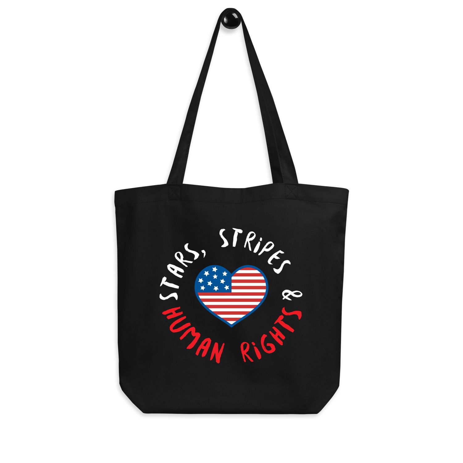 Stars, Stripes &amp; Human Rights - Eco Tote Bag