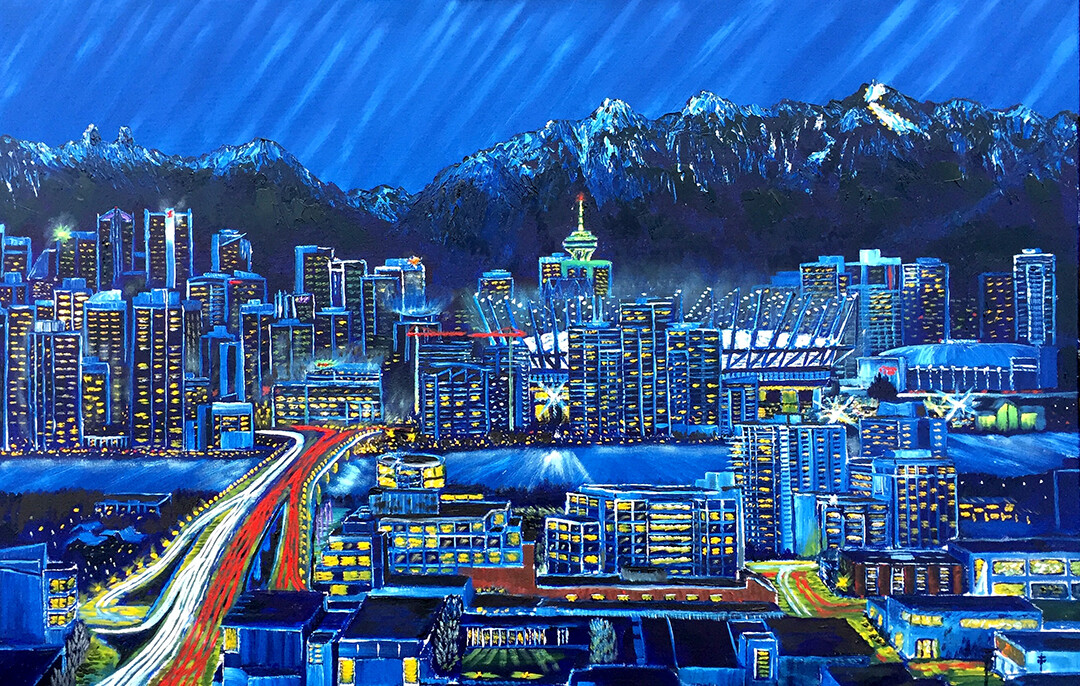 "Moonstruck in Vancouver, BC"