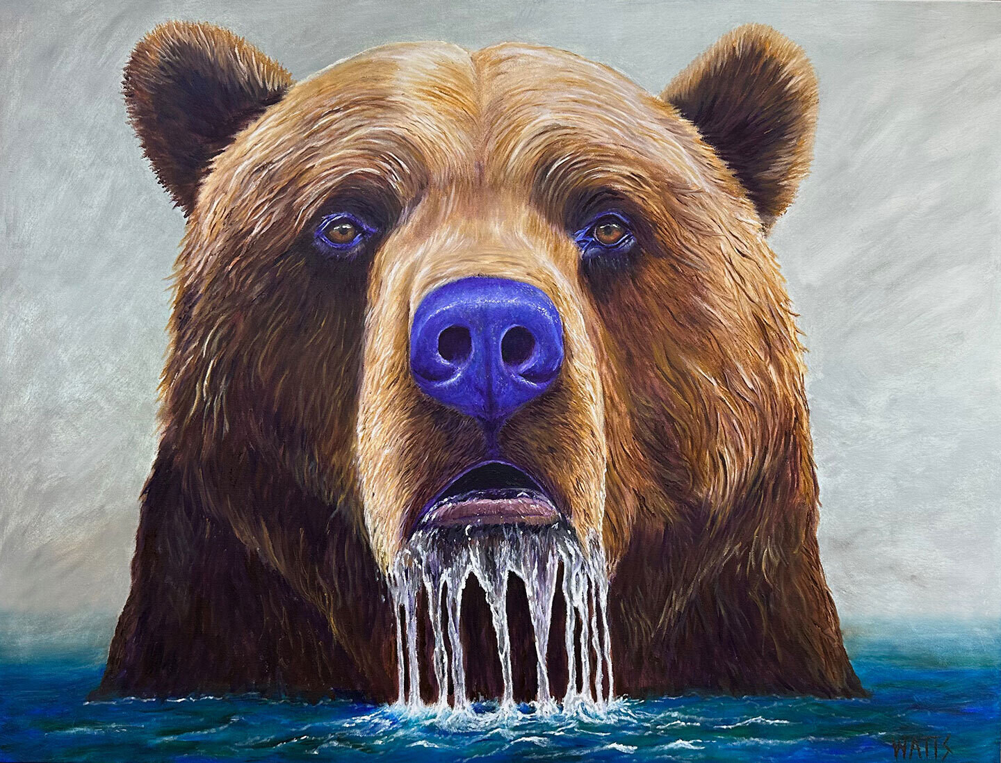 A captivating collection of limited edition art prints on canvas for sale, showcasing the art of buying art. Explore landscapes, abstracts, and grizzly bear portraits from Canadian artist Graham Watts Whistler, BC. Available at My Art Gallery.