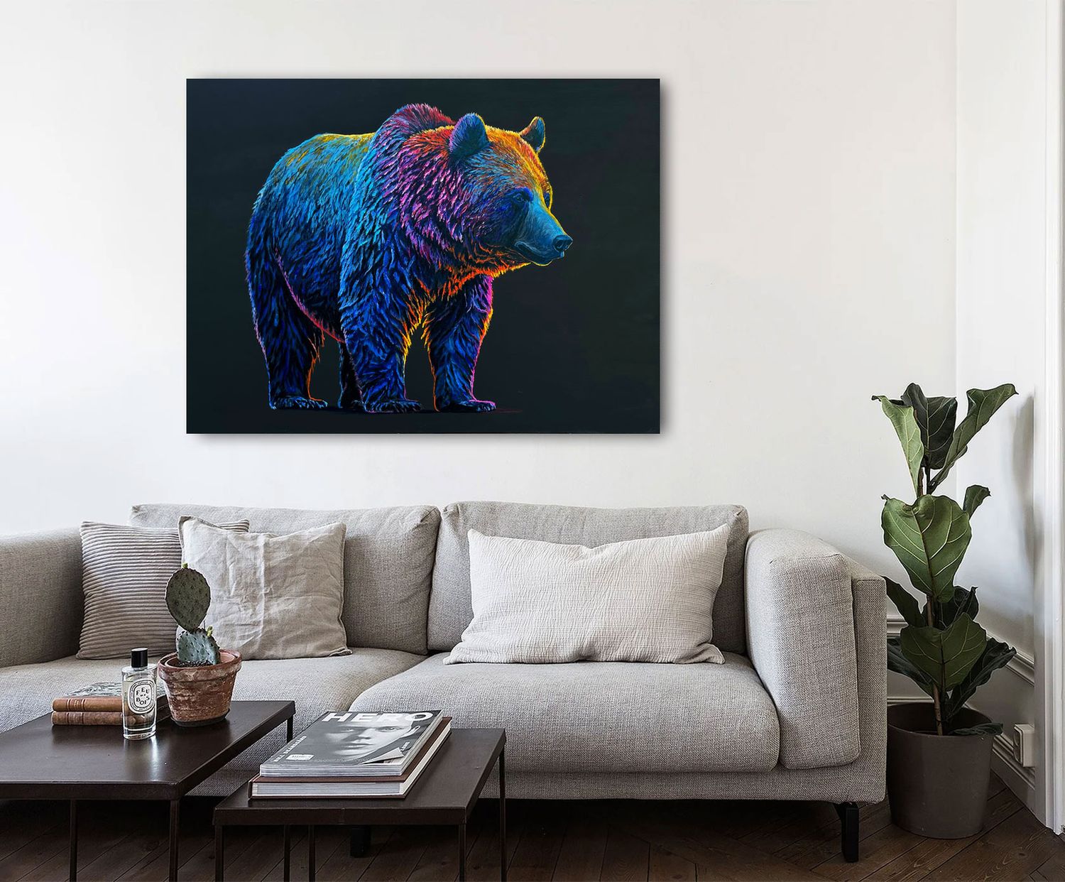 &quot;Good Luck Bear&quot; Grizzly Bear