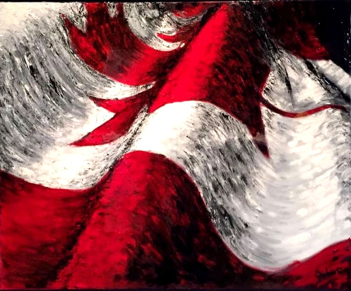 "O Canada" Canadian Flag