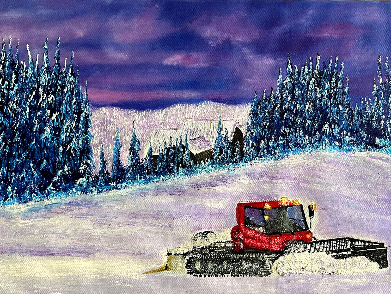 &quot;Snowcat Serenity&quot;