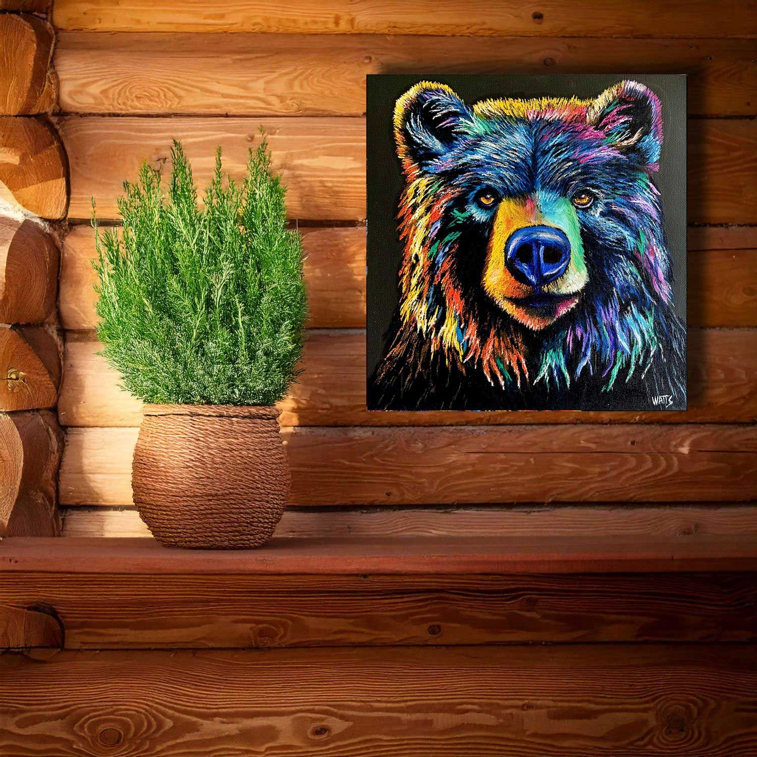 &quot;Radiant Majesty&quot; Grizzly Bear