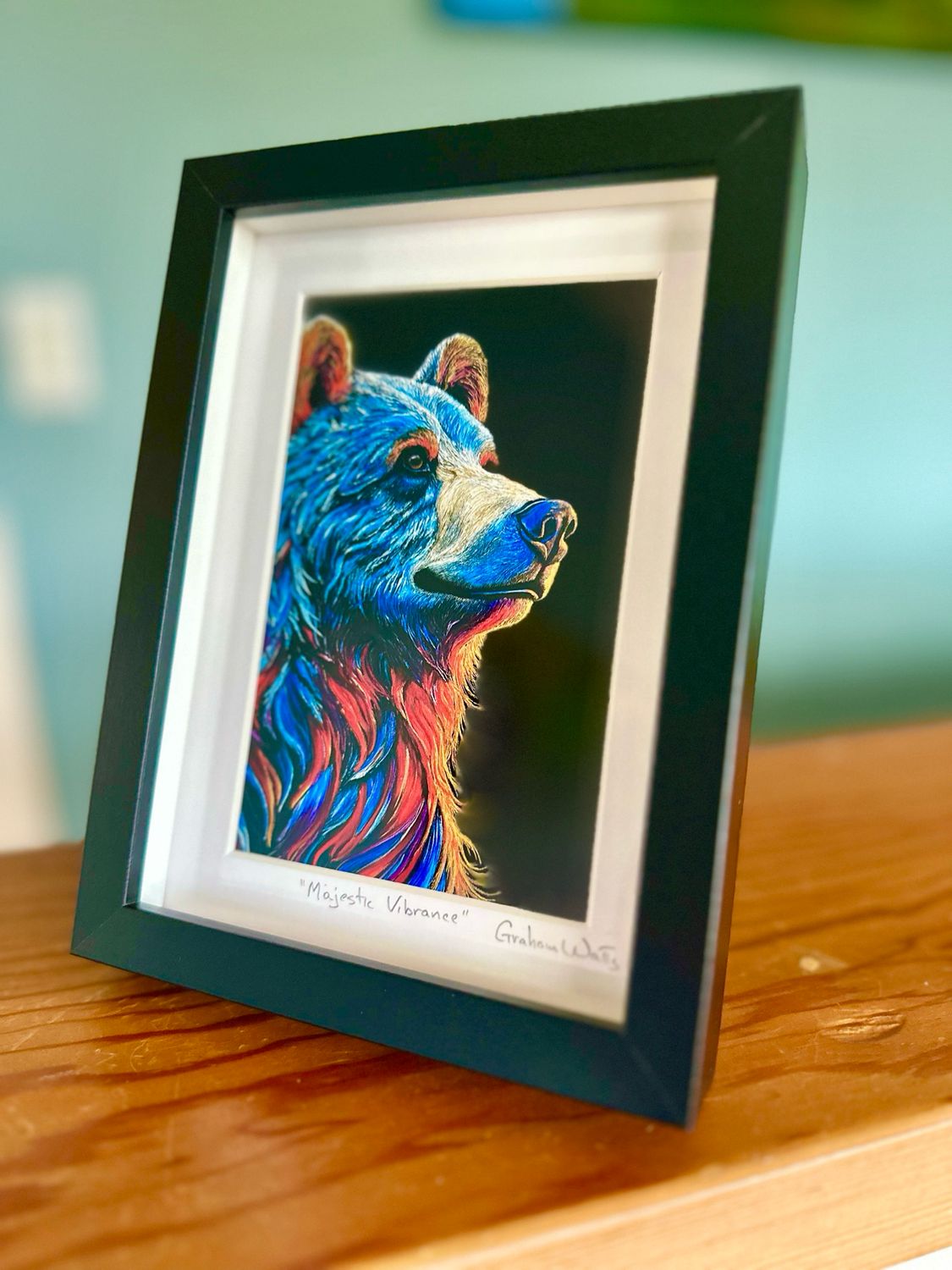 Framed Print - Grizzly Bear