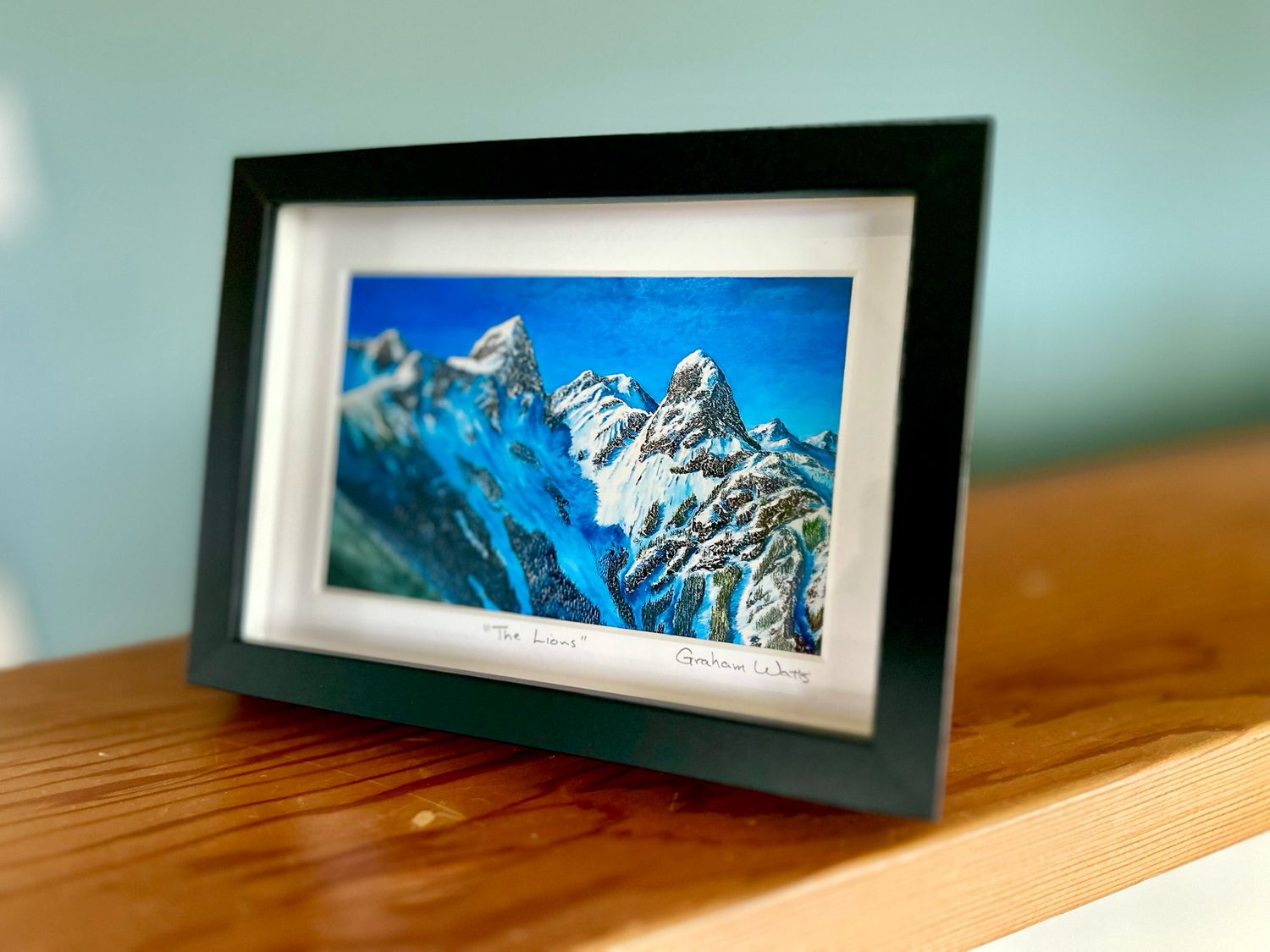 Framed Print - The Lions