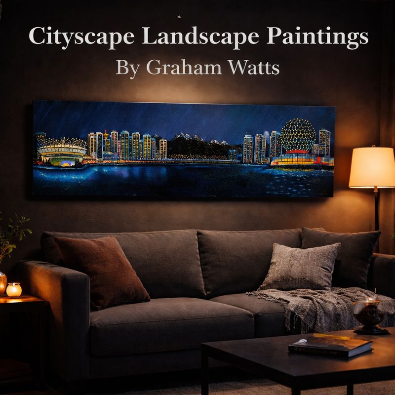 Cityscape Landscape Paintings
