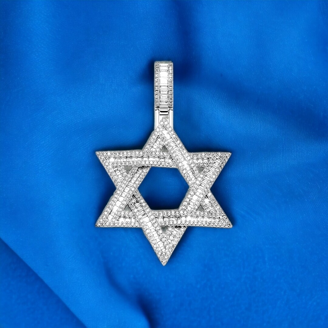 Star of David Kette mit Anhänger
