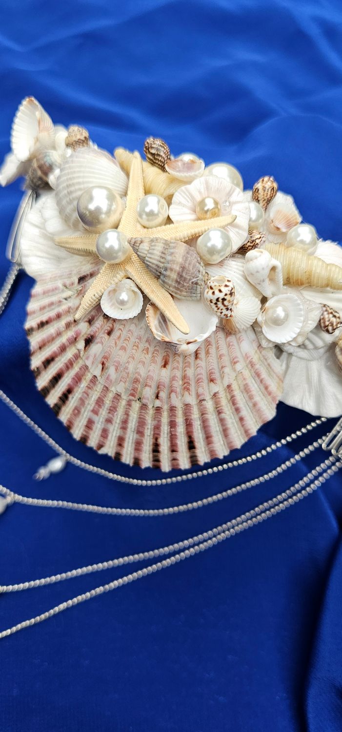 Mermaid Obsession HAIR COMB Handmade