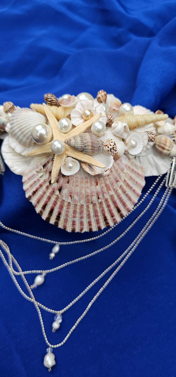 Mermaid Obsession HAIR COMB Handmade