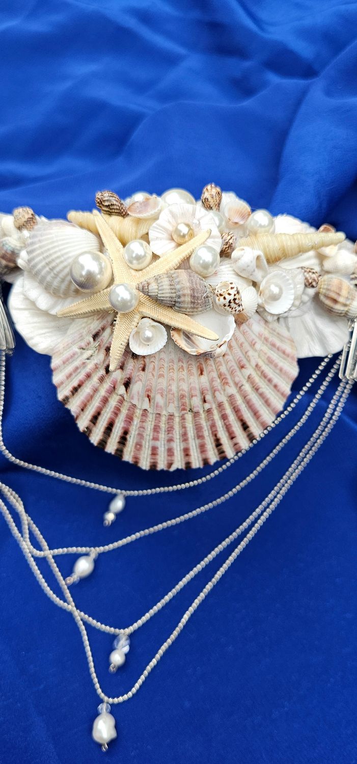 Mermaid Obsession HAIR COMB Handmade