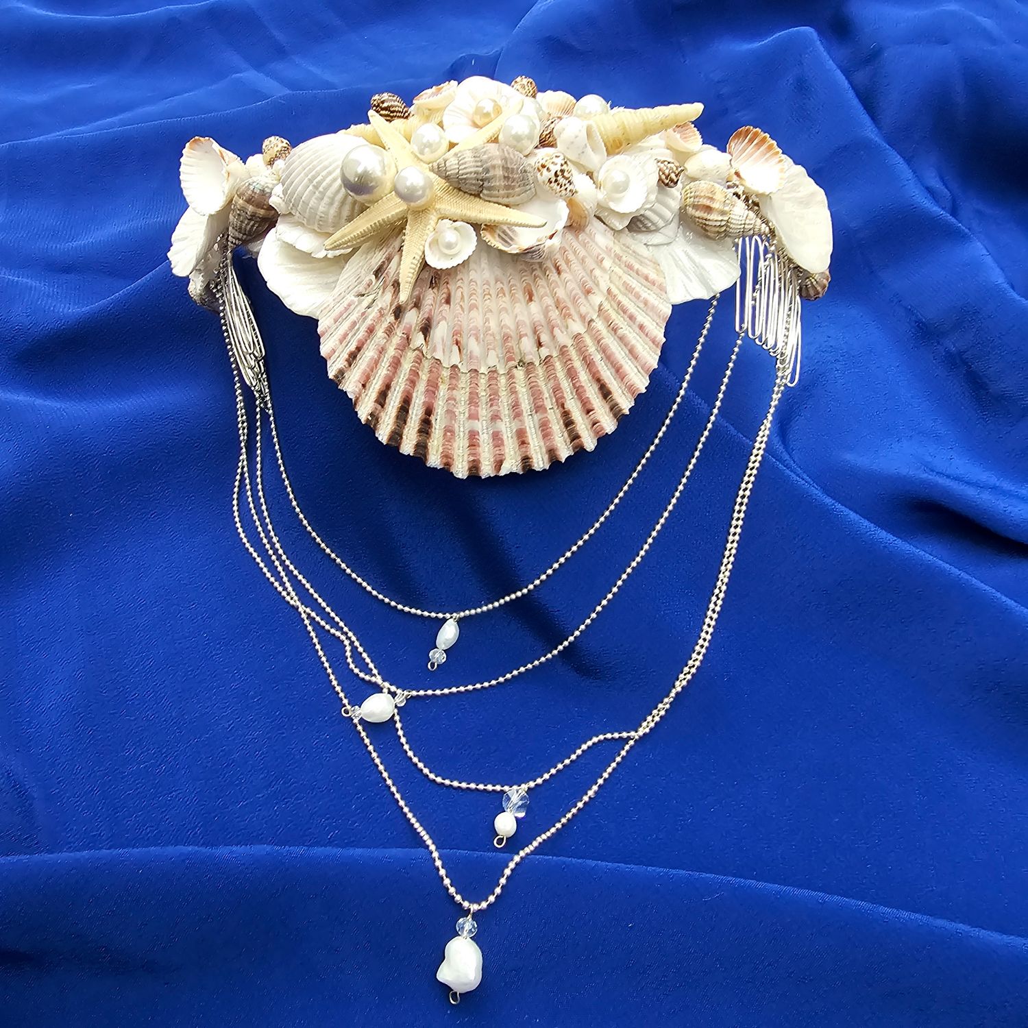 Mermaid Obsession HAIR COMB Handmade