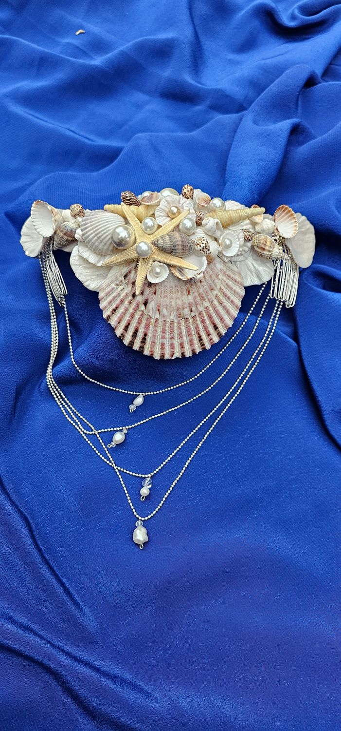 Mermaid Obsession HAIR COMB Handmade